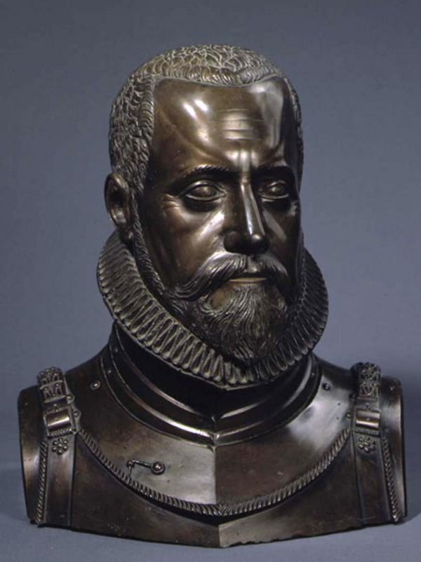 Buste  J G  van der Schardt i 1578 79  Rosenborg Slot