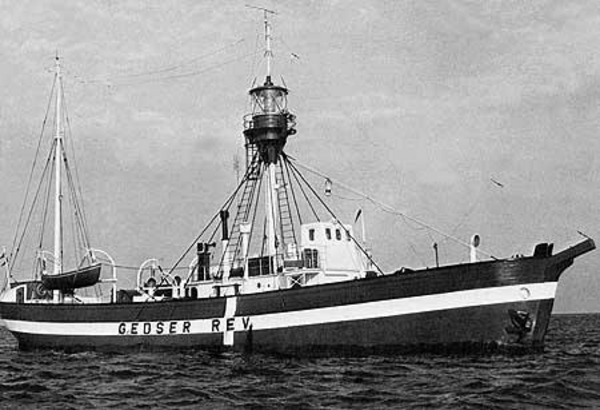 Fyrskib XVII Gedser Rev c 1948