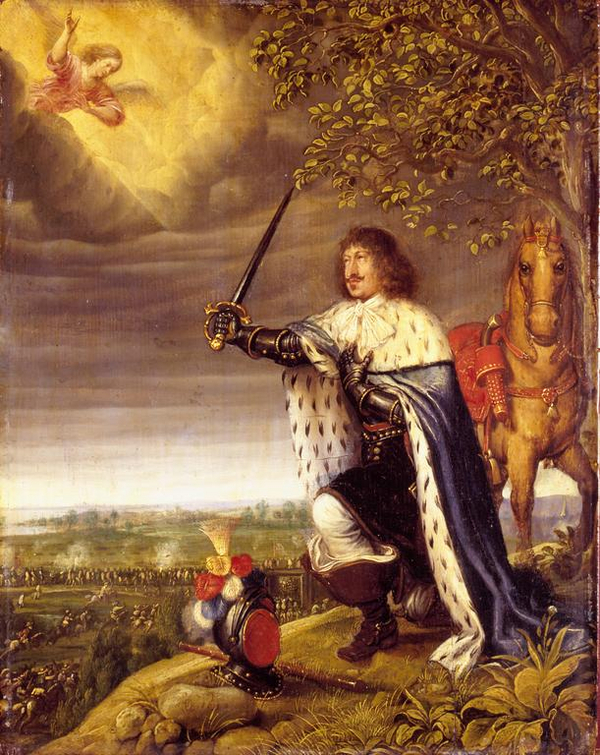 Slaget ved Nyborg i november 1659 af Wolfgang Heinbach  Originalen findes i Kongernes Samling  Rosenborg 