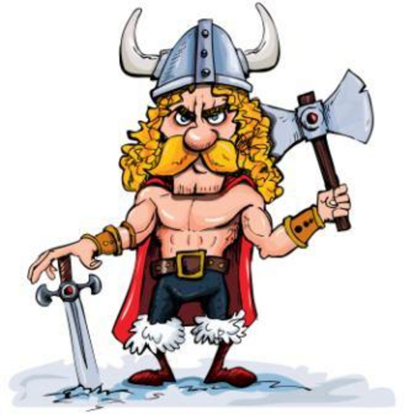 Vikinger Med Eller Uden Horn